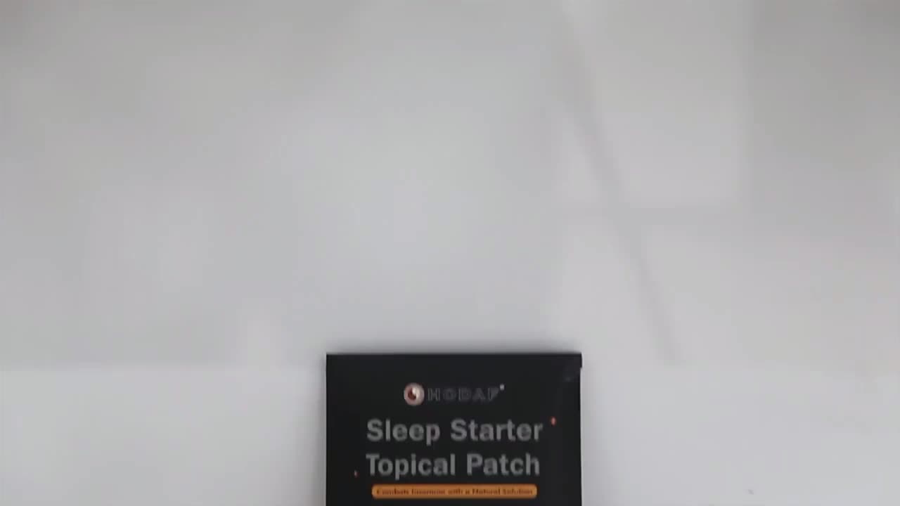 Hodaf Sleep Starter Topical Patch Plester Bantu Tidur Nyenyak insomnia