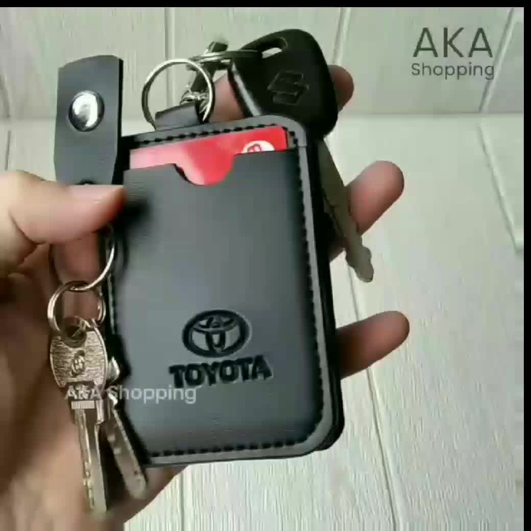 [HC MERK03] Dompet STNK Elegan Gantungan  Kunci Mobil Car