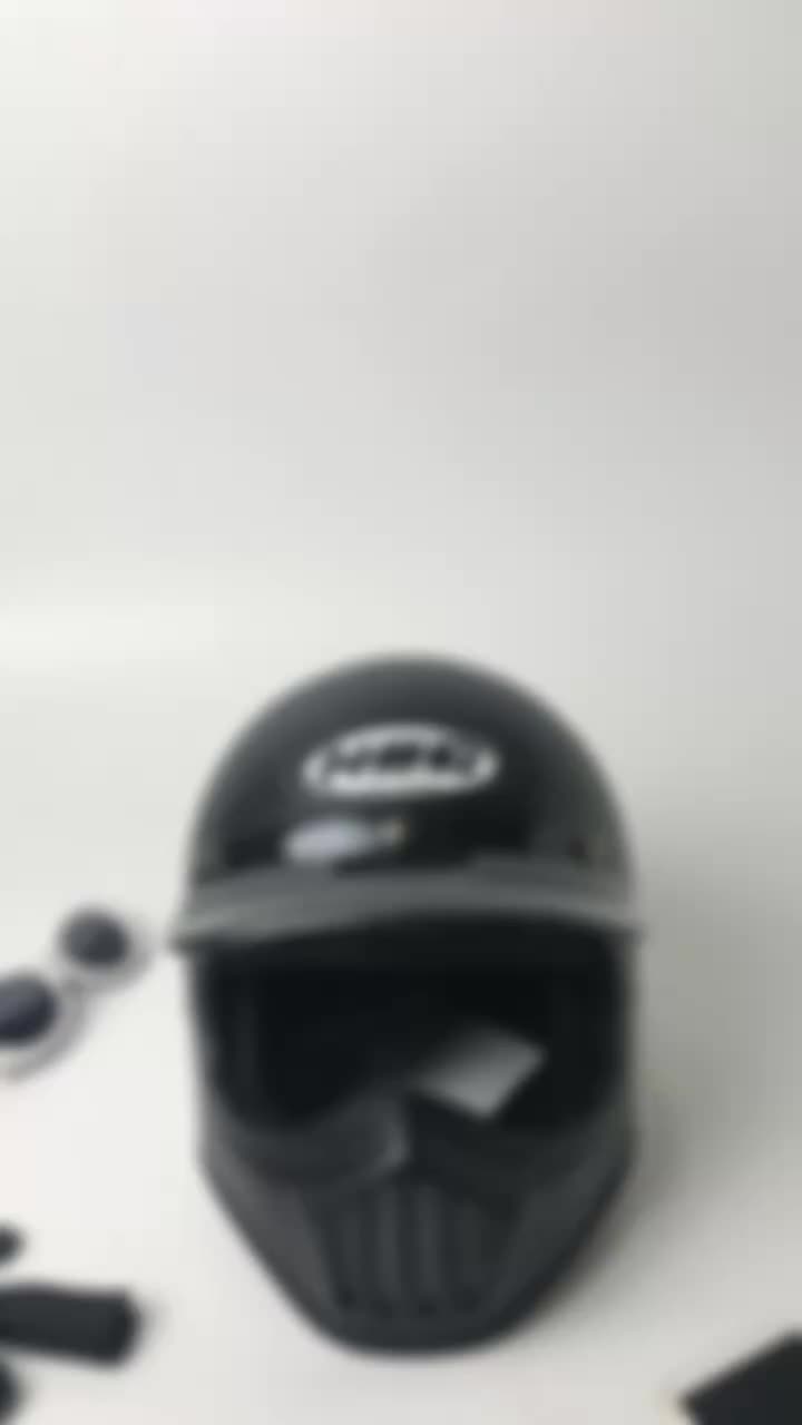 Helm Cakil HBC Fullface Helm Cakil Retro HBC Aksesoris Motorcycle Visor murah
