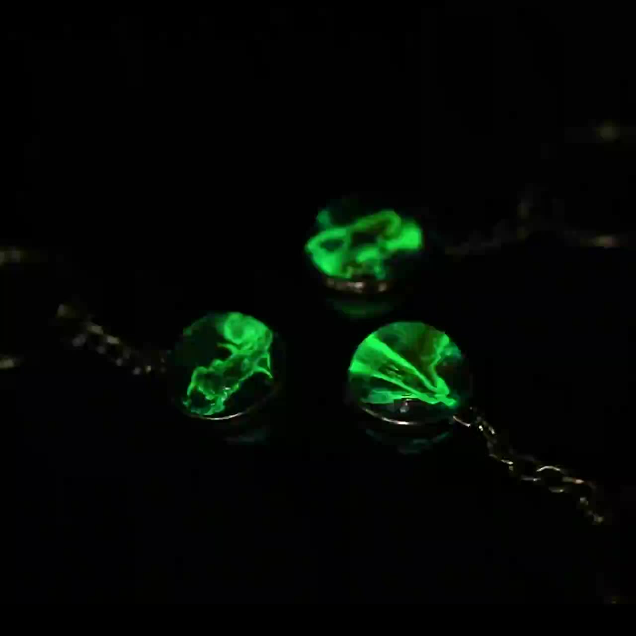 Totsworld Gantungan Kunci Zodiac y2k vintange manis keren Quartz Glow in the dark