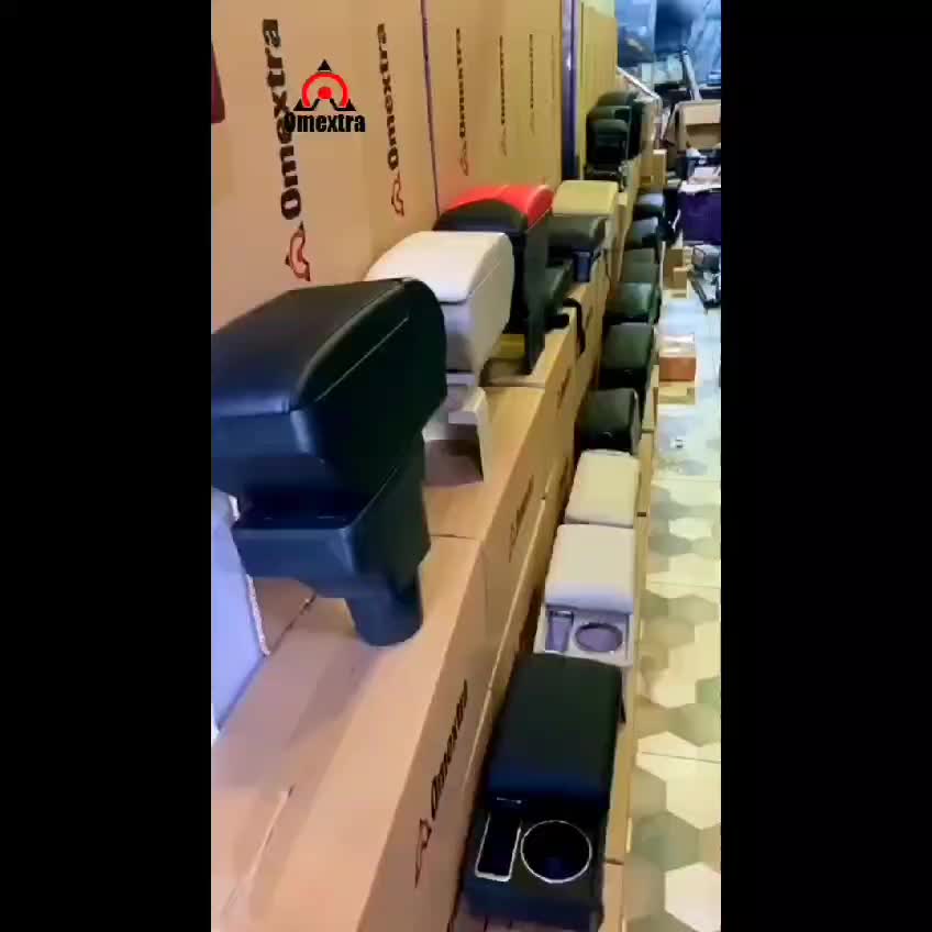 Omextra Armrest Vios Gen1&Gen3 Console Box Vios th 03-07 & 2013 keatas