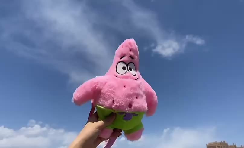 V040 Tas Spongebob Patrick Selempang Lucu Anak Bag Gift