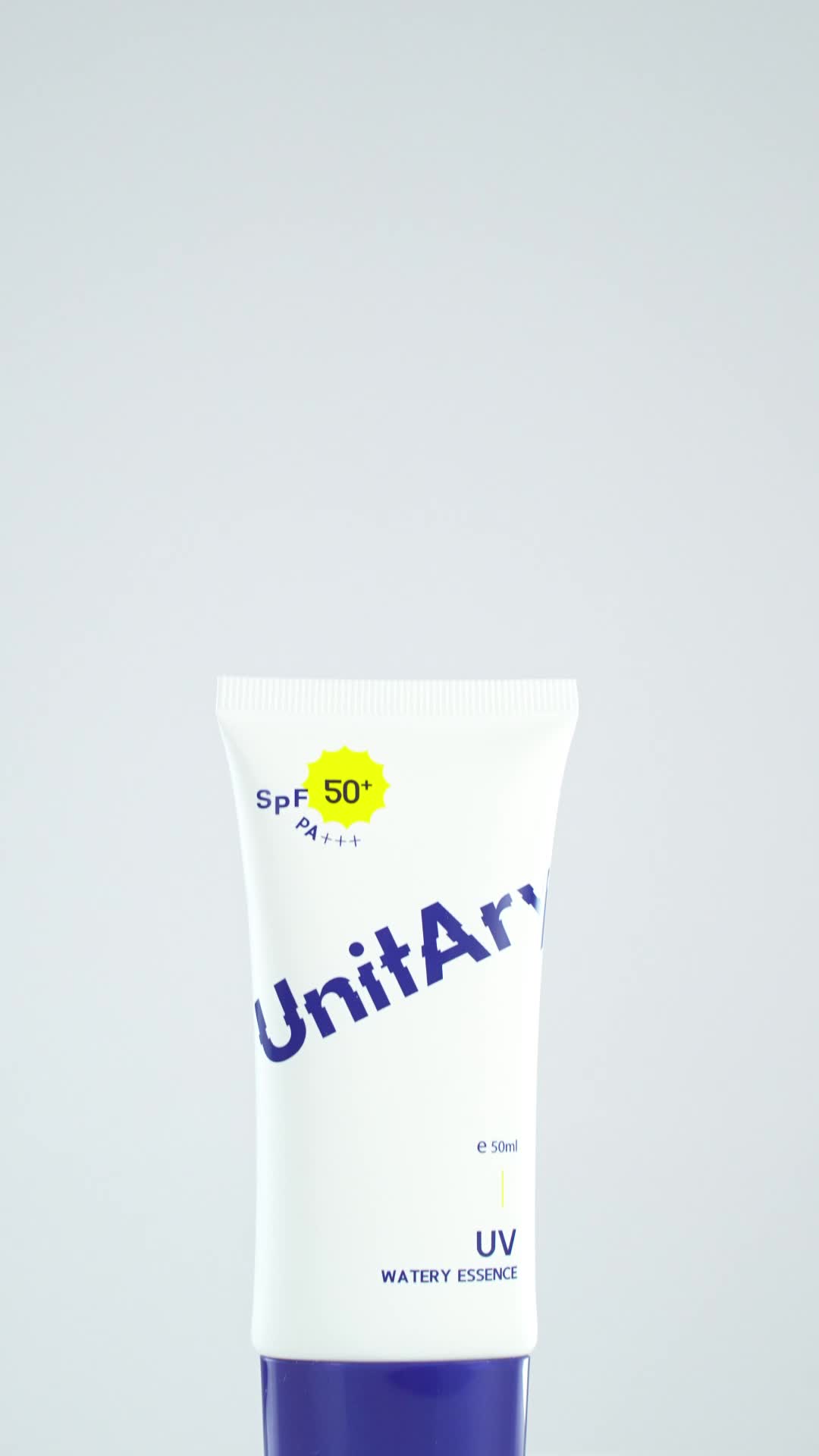 [buat oily skin]Unitary UV Watery Essence SPF 50+ PA+++ 50ml Kontrol Minyak Mudah Diserap Wajah&Tubuh Facial No White Cast【Hassle-free Formula Refreshing & Breathable UV Shield】[IN VIVO & NON COMEDOGENIC TESTED]BPOM