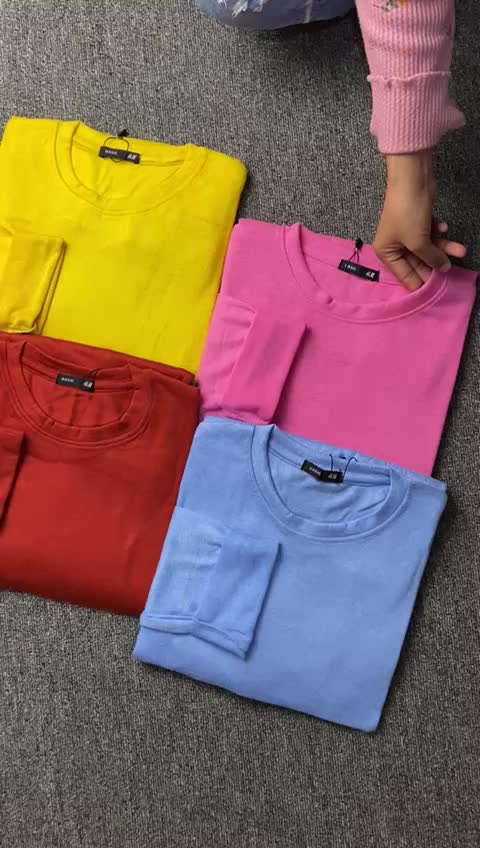 WANGSA STORE KAOS RAJUT HALUS / KAOS RAJUT LENGAN PANJANG / KAOS KNIT/BAJU WANITA Knitwear Atasan