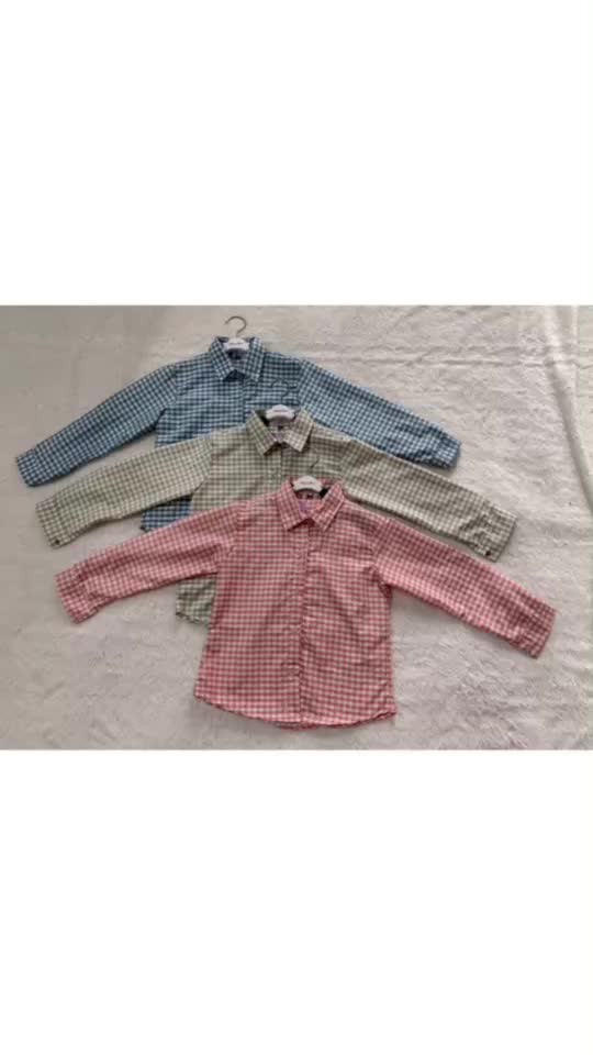 KEMEJA ANAK PEREMPUAN KOTAK UMUR 4 - 16 TAHUN BLUS ANAK KERAH MURAH BAHAN KOTAK KATUN Baju Fashion