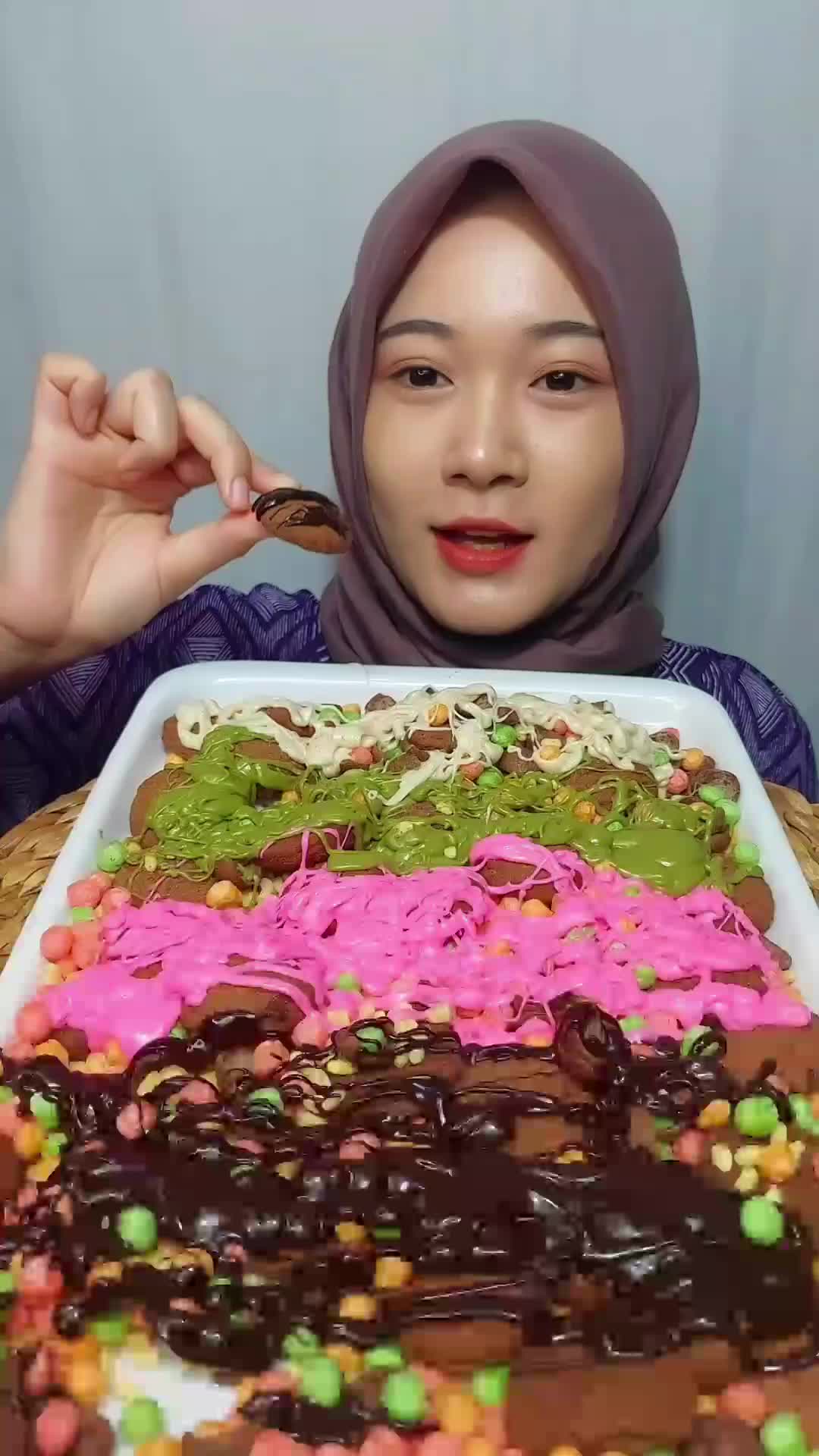 MIGHTY CRUNCH 1000ml - Cookies & Sereal Lumer Crunchy by Snacks Lab ( 1 Toples Full Cereal & Cookies + 2 Botol saus Choco Bebas Pilih Varian )