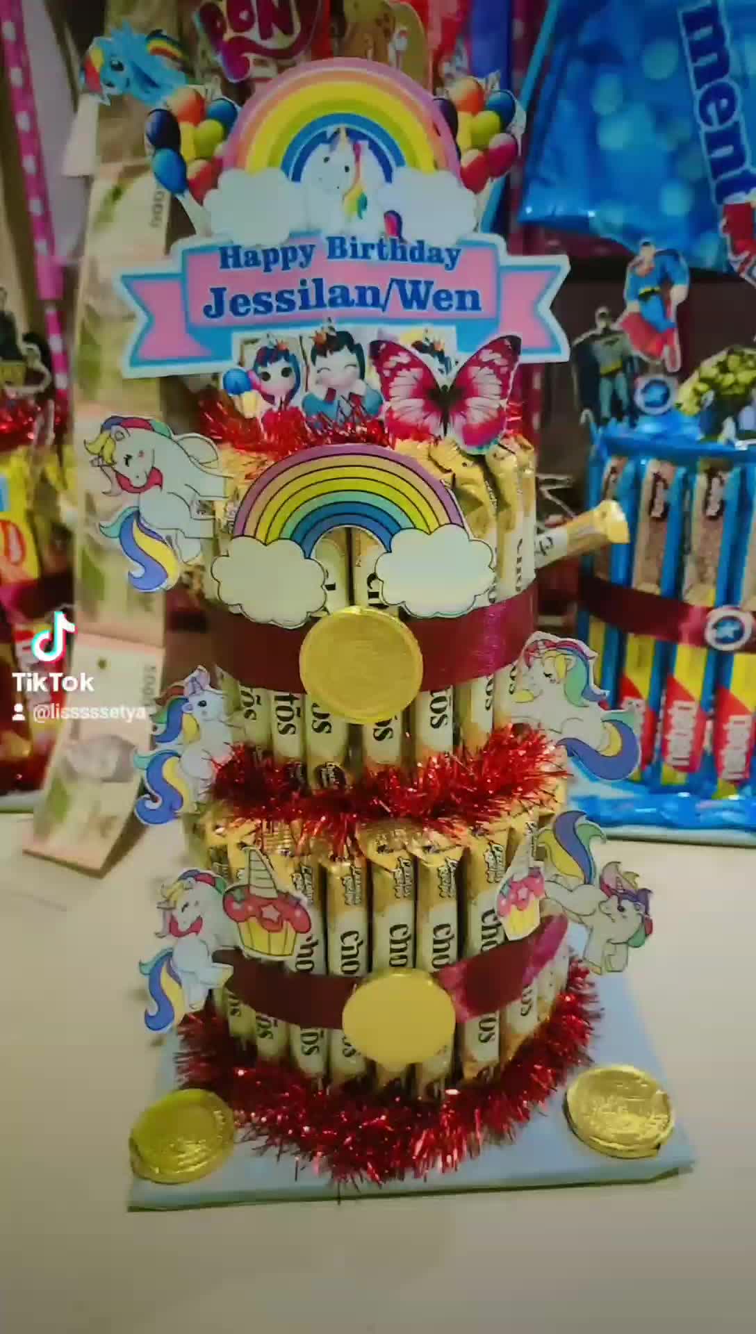 snack tower chocolatos 2susun bisa cod