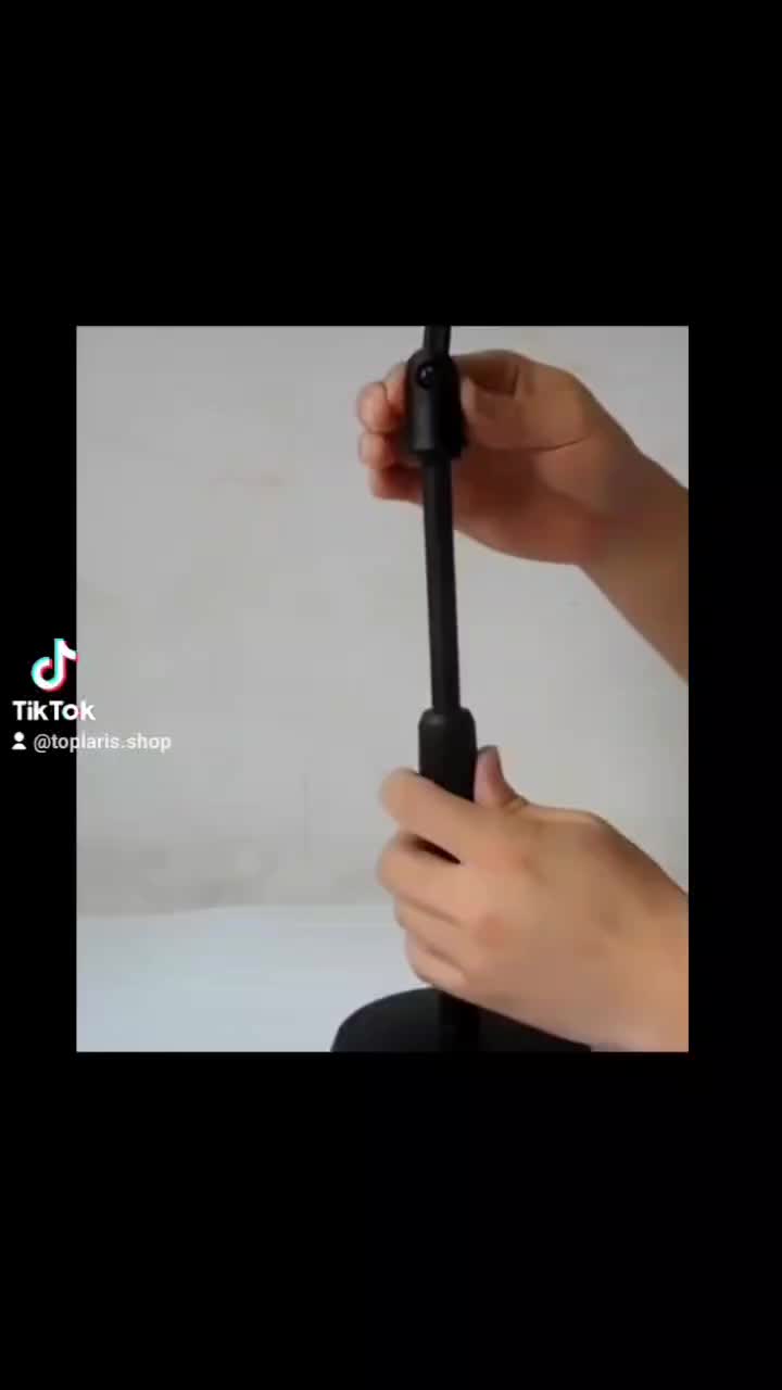 Phone Holder Stand HP/Tripod Mini Folding Hitam