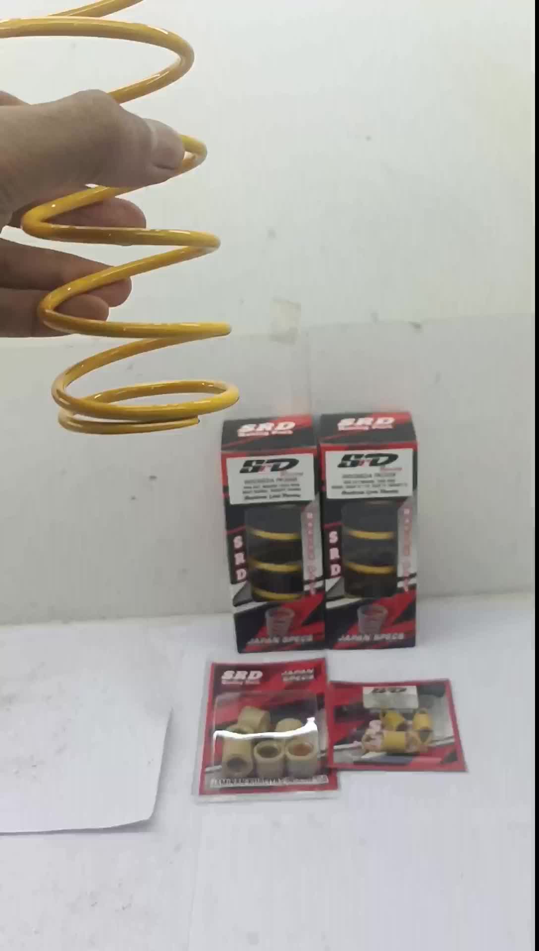 PAKET FULL UPGRADE KIRIAN RACING HONDA GENIO BEAT 2020 DELUXE UPGRADE CVT GENIO SCOPY FI 20210 CUSTOM 3 MACAM PER CVT 1500 RPM SRD RACING PER KAMPAS 1500 RPM DAN ROLLER 7G8G9G10G11G12G13G15G15G17G18G SRD GOLD TITANUM motorcycle