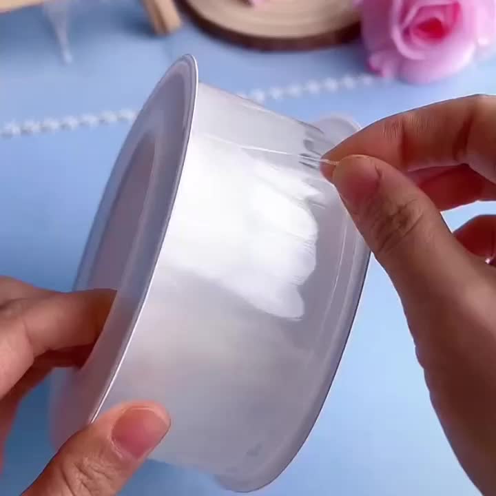 TAIYO Mainan Anak Nano Tape Set 1 Meter Manik DIY Tiup Balon Bubble Elastis Aksesoris