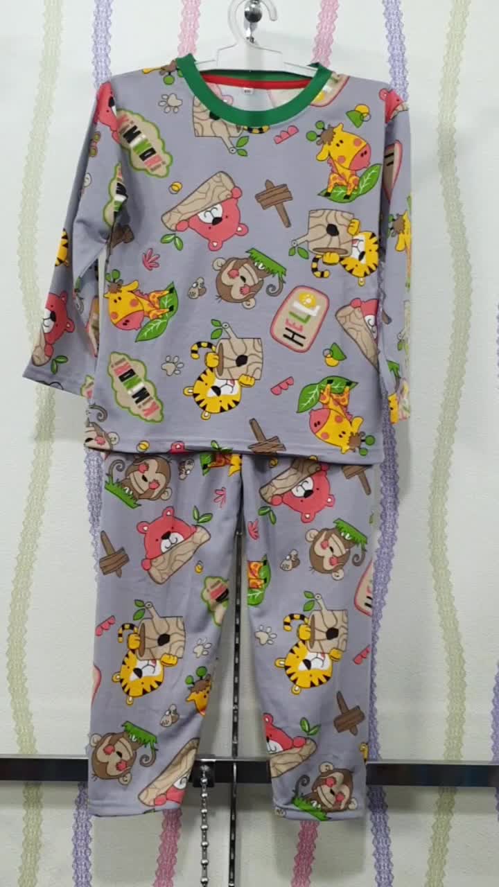 Kiminori DEO.PP Setelan Baju Anak Laki-Laki Lengan Panjang Celana