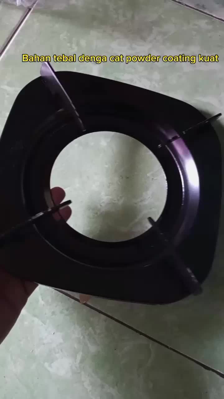 Rinnai Tungku Kompor Rinnai Kaki 4 Bahan Tebal Cat Kuat Dimensi 22 x 22 CM Stabil & Tahan Lama RG