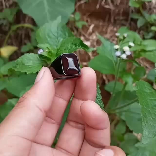 CINCIN GETAH FOSIL KATILAYU ASLI Laki-laki