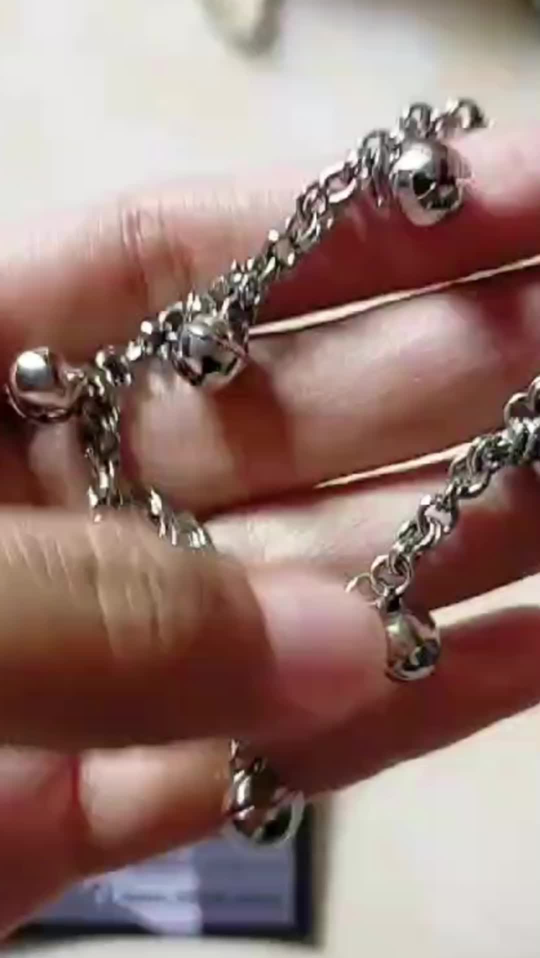 SULTAN - Gelang Tangan & Kaki Krincingan Rantai Rangkap Bahan Monel