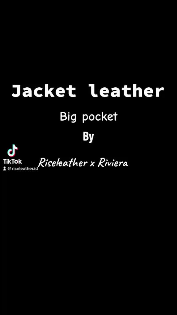 Riseleather.id Jaket Kulit Crop Wanita Oversize BITTER BROWN EDGE Leather Jacket blazer Big pocket