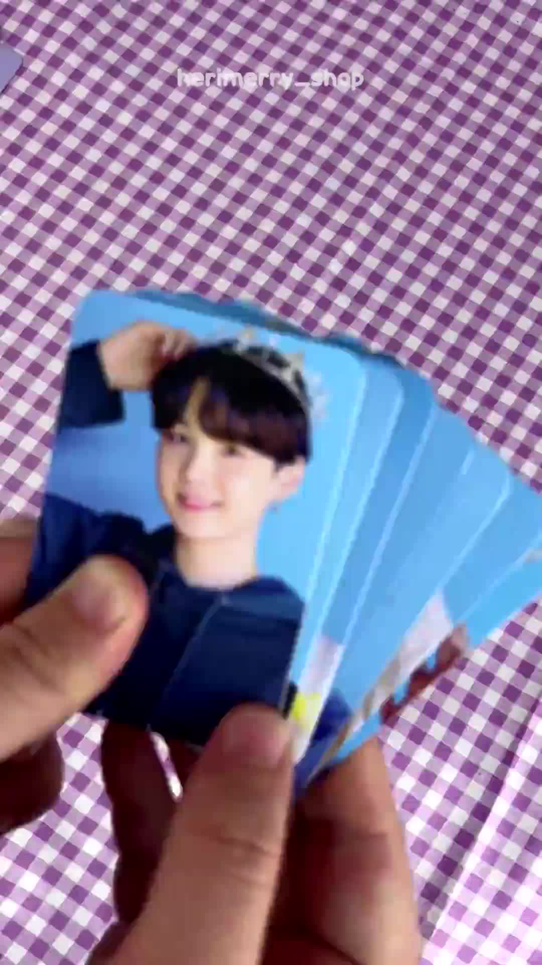 PHOTOCARD SET PC BTS YET TO COME IN BUSAN - 2 Sisi Premium Kpop - 7 pcs Full Laminasi