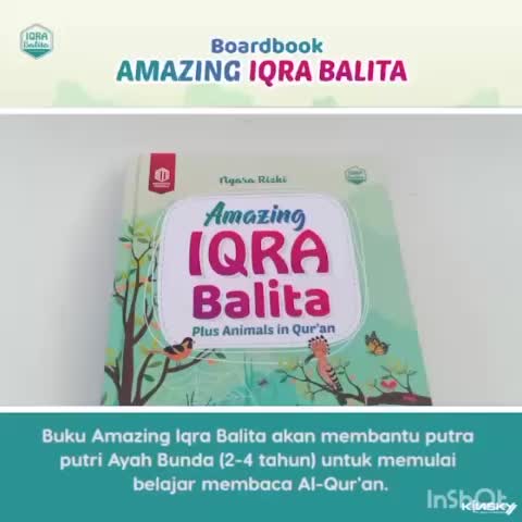 Amazing Iqra Balita 1 (Plus Animals in Qur'an) [Pustaka Hulwah x Kinsky]