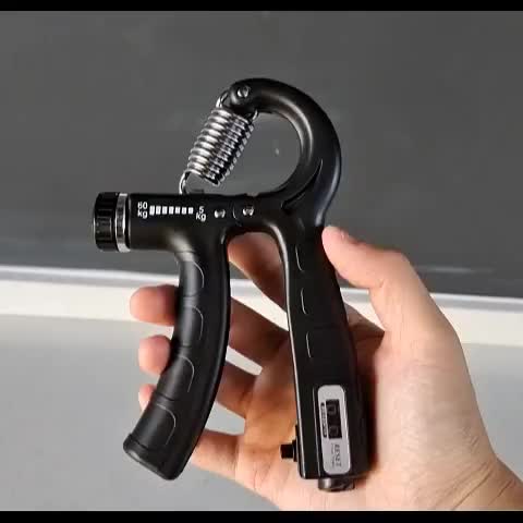 Handgrip Alat Latihan Cengkraman Tangan Fitness Otot Lengan Portable / Hand Grip Adjustable Counter alat Olahraga otot tangan outdoor