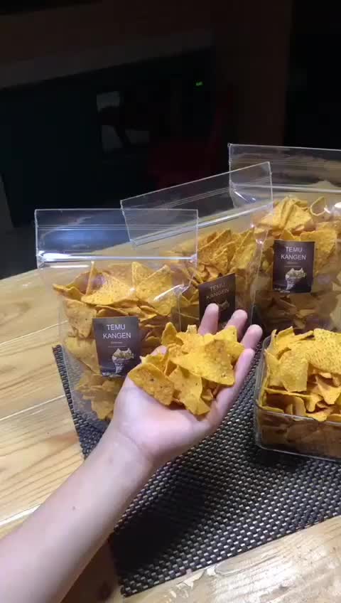 tortila jagung gurih asin TES original 100gram // happytos jagung merk tes