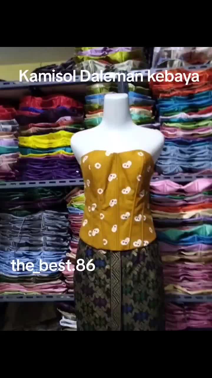 Kemben Jumputan Atasan Kebaya Wanita