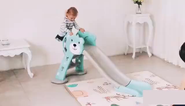 SPEEDS Mainan Seluncuran Perosotan Anak Prosotan Slide Prusutan Lengkap dengan Ring Basket Plastik 001-M1102