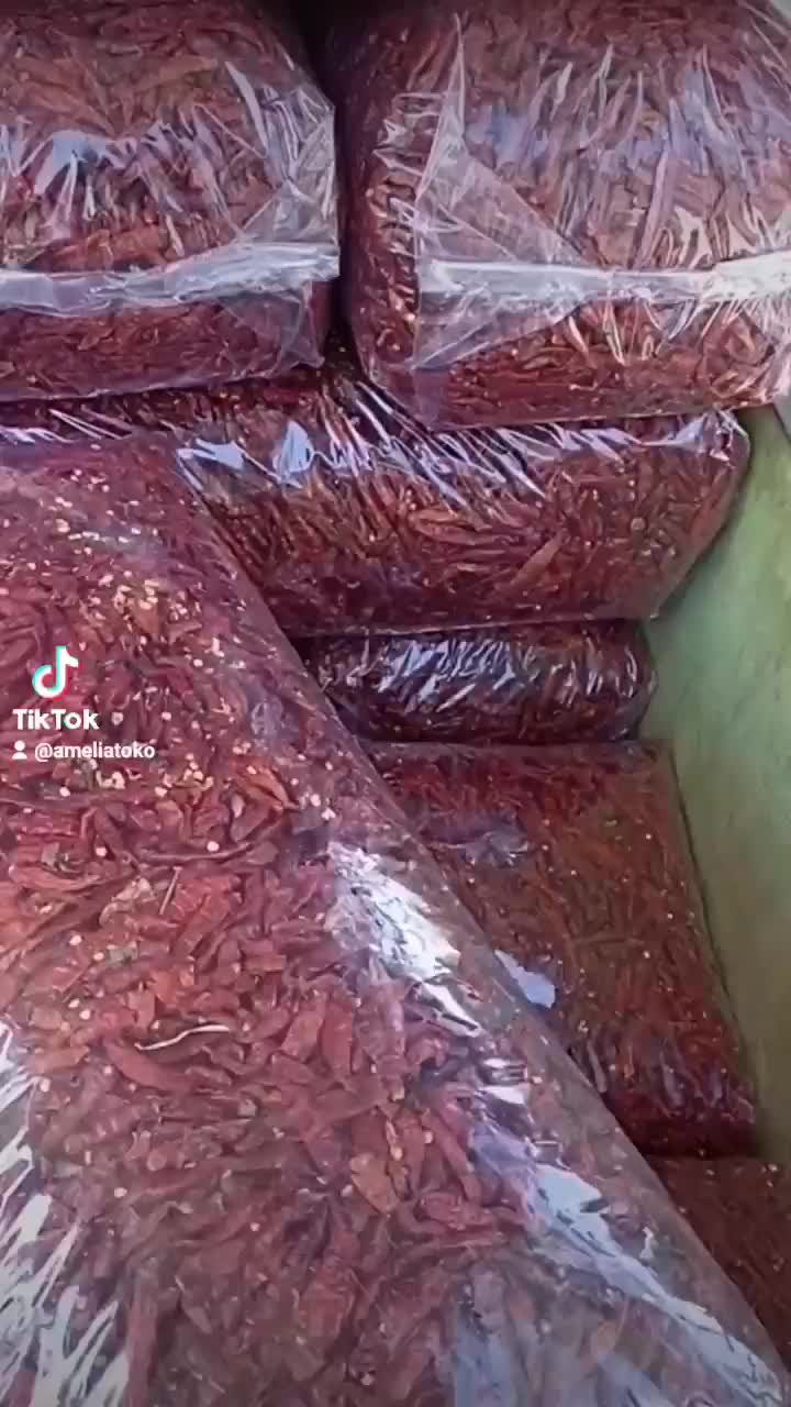 1 KG CABE CAPLAK ATAU TEJA SUPER PEDAS TANPA TANGKAI Rawit redchilipepper halal tidak ada alergi