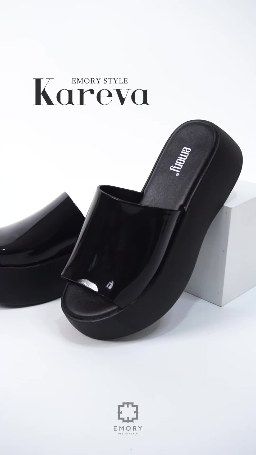 EMORY STYLE Kareva SANDAL WEDGES WANITA 77EMO 5935 MB