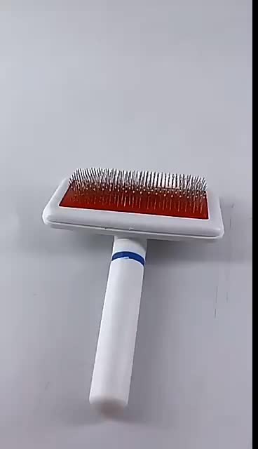 Sisir Anjing Kucing | Sisir Rambut Hewan Peliharaan Jarum Stainless steel Perawatan Rambut Anjing Kucing