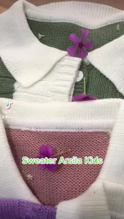 Atasan rajut anak perempuan umur 2-12 tahun switer cabel arsila / Cardigan rajut umur 2-12 tahun / sweater terbaru 2023 / Cardigan anak perempuan / Sweater cable anak / Lengan