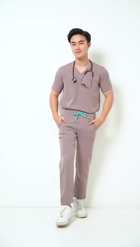 Baju Jaga / Scrub Medis PRIVE SERIES MEN Neutral Colors