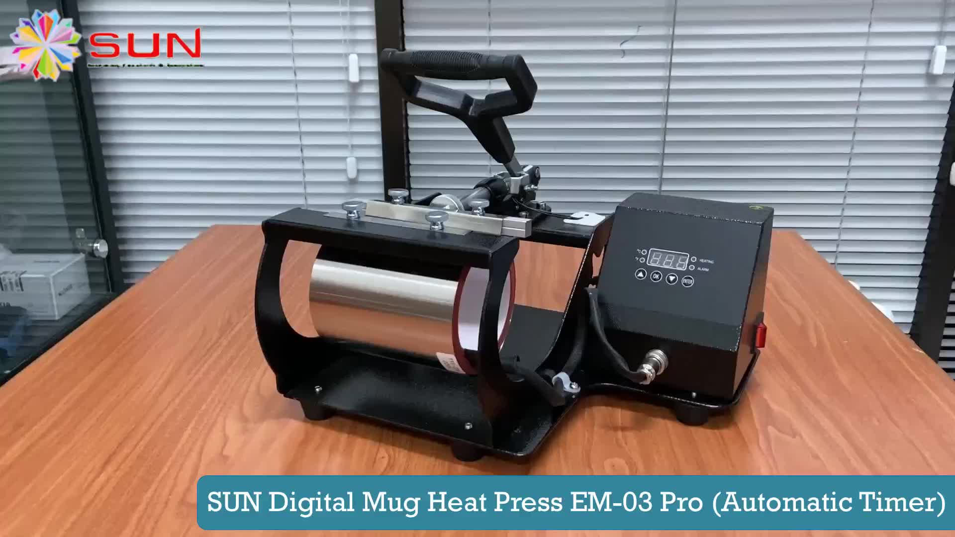 Mesin Press Sablon Mug / Gelas / Asbak / Tumbler Aluminium - Premium Digital Mug Heat Press EM-01 EM-02 SM-01 EM-03 11 Oz ( Sublime )