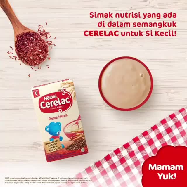 NESTLE Cerelac Homestyle Meals 100g | Bubur Mpasi | Bubur Bayi | Makanan Bayi