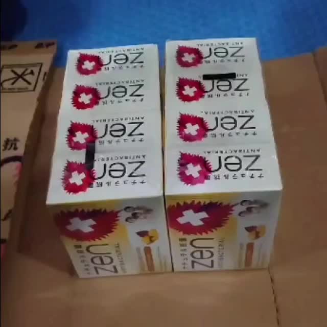 (Paketan isi 3Pcs) Sabun Zen Batang Bar Soap 70gr Banded isi 3 Pcs beberapa aroma biru hijau merah orange putih Salt Membersihkan 30kisi 3bodycare