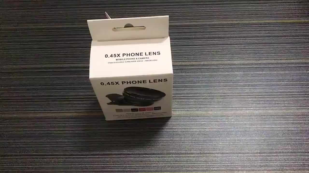2 In 1 Lensa Super Wide Angle Lens Macro Smartphone Aksesoris Lensa Pembesar 12.5X Camera HP Dengan Klip Untuk Handphone