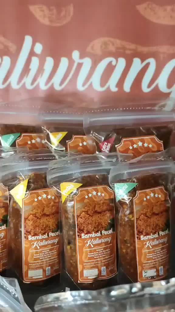 1KG BUNDLING HEMAT (5×200g)_Sambal Pecel Kaliurang 200g dapat 5pcs Bumbu Pecel Berkualitas dengan Resep Turun Temurun - Bahan, Pedas, Saus, Saos, pouch vacum.