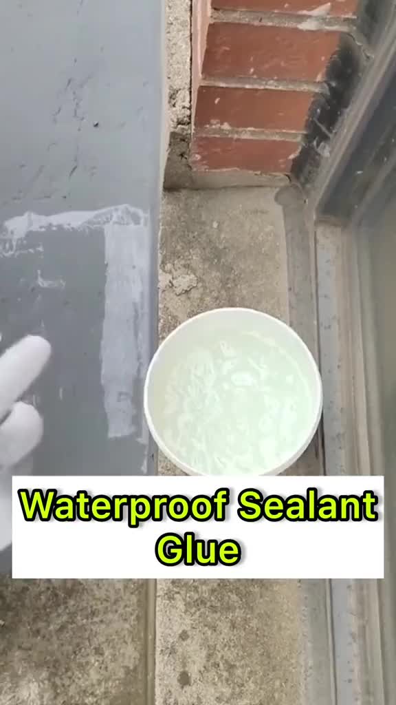Jaysuing Lem Transparan Anti Bocor Invisible Waterproof Pencegah Kebocoran Tahan Air - 300 gram lem  transparan lemser  baguna lem  seng