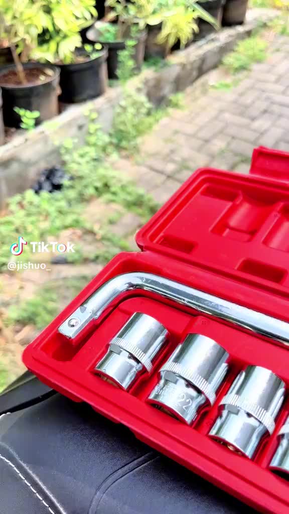 JISHUO [COD] KUNCI SOCKET SET 10PCS  JS-1010 DAN JS-1010A