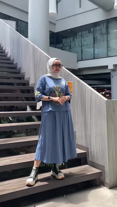 Setelan Wanita Rok Panjang Dengan Atasan Oversize Sablon Plastisol Tebal Hq Karet Lembut