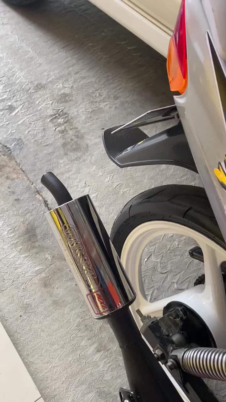 Knalpot standar racing  fizr 3v3 full sirip suara mrepet parah Nxl racing product Motorcycle