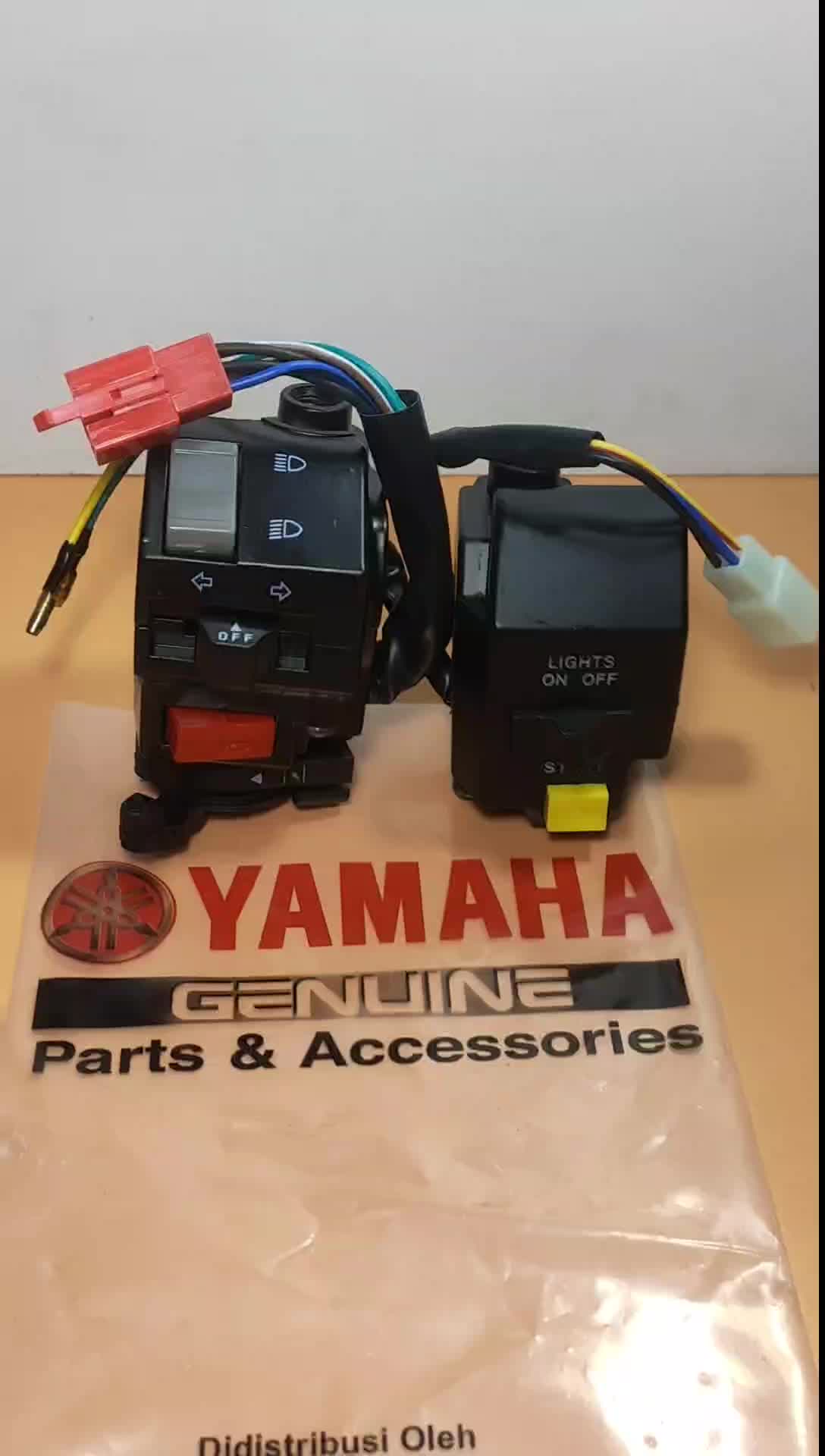 Saklar kiri kanan set motor Yamaha fizr Jupiter z Vega lama alfa crypton Foto motorcycle Kendaraan