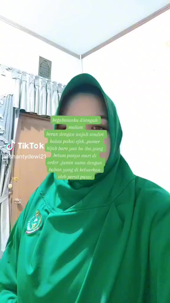 Hijab pso terbaru persit kck Muslim Kerudung Nyaman Instan