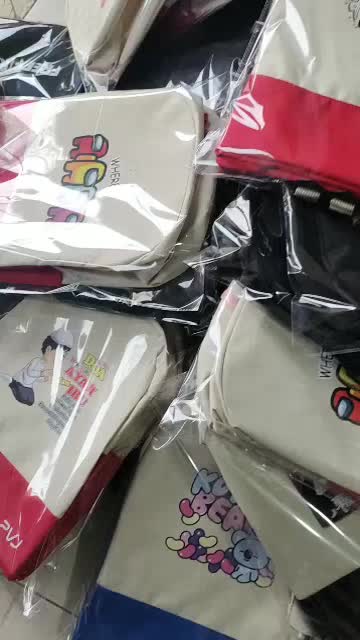 Tas Selempang Anak Mengaji Karakter Muslim Muslimah 3D Gratis Nama Anak Unisex Fashion