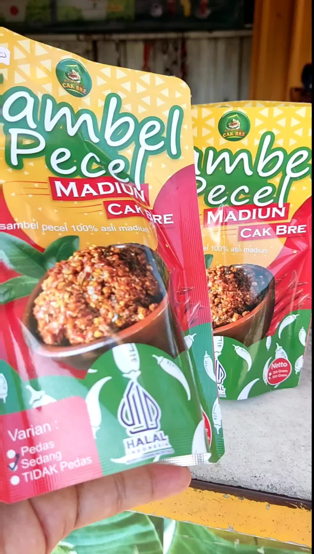 Sambel Pecel Cak Bre 200 Gram Organik