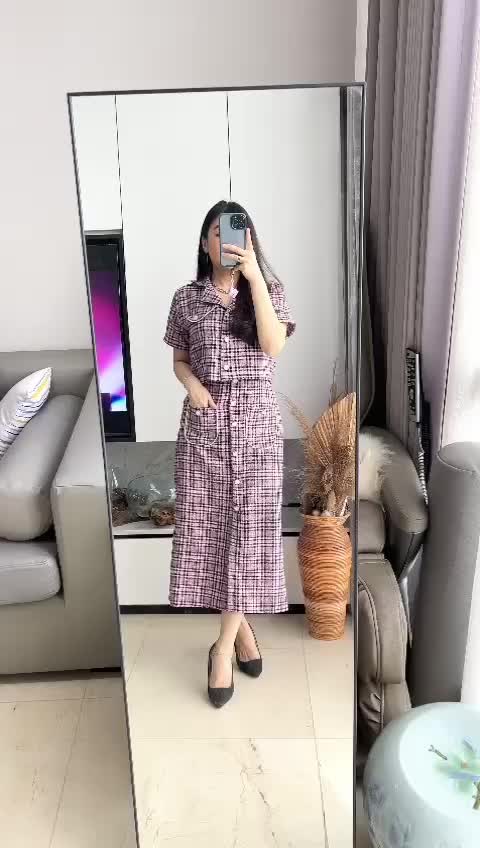 MV SHOP SET STELAN ROK KATUN TWEED 8023 IMPORT Wanita Setelan Pendek Atasan