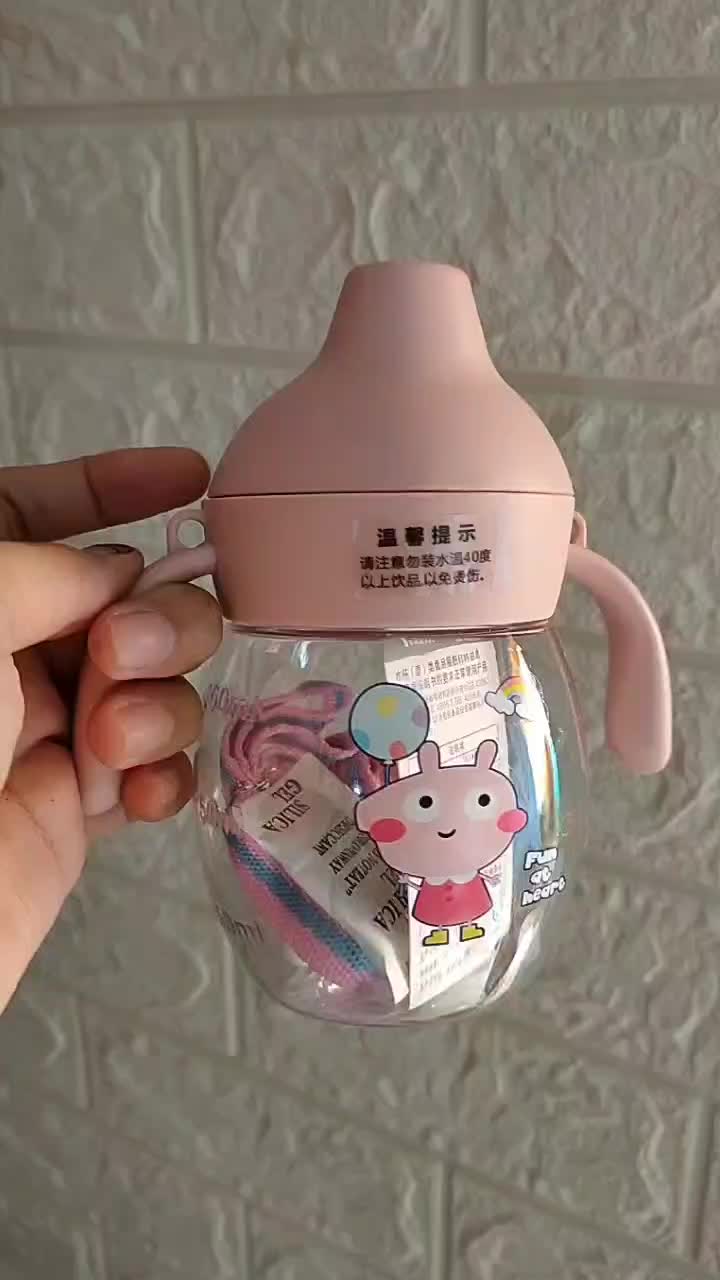 [BISA COD / PROMO GRATIS ONGKIR] Botol Minum Anak / Botol Bayi / Botol MPASI Anak Baru Belajar Minum Training Cup Bebas BPA 250 ML