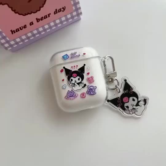 [DingDong] COD Headset Bluetooth i12 Case Karakter Lucu Transparan True Wireless Inpods 12 TWS Earphone Stereo HIFI Bass Ponsel