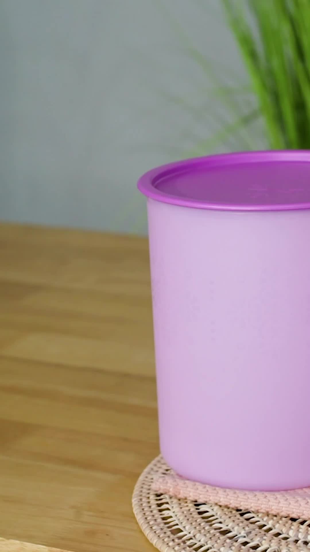 CPM Toples Kerupuk Plastik Kedap Udara BIG SAVINA 5L SET OF 3 PCS Bunga Plastik