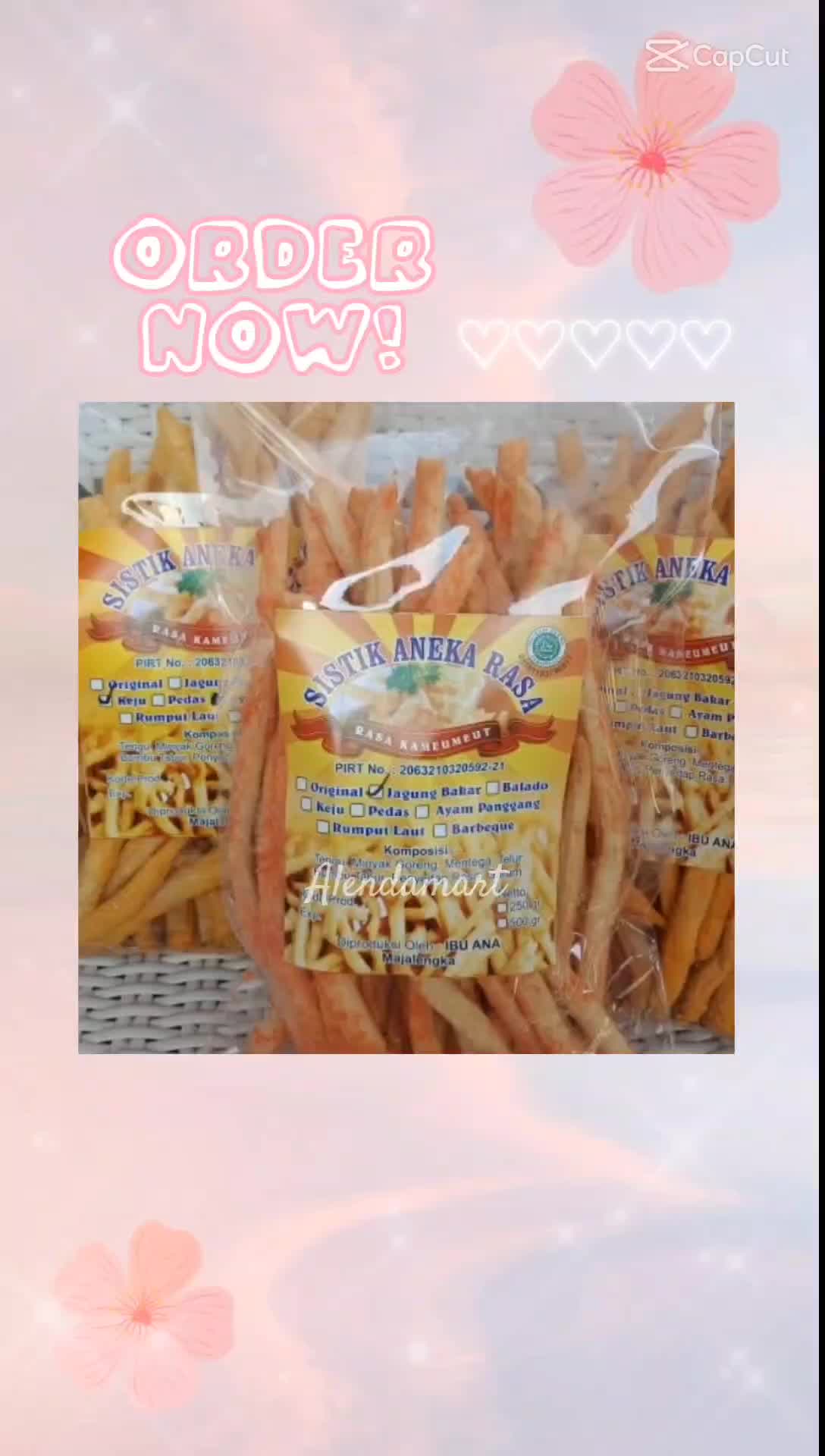 Sistik Aneka Rasa Kameumeut Camilan Snack Food