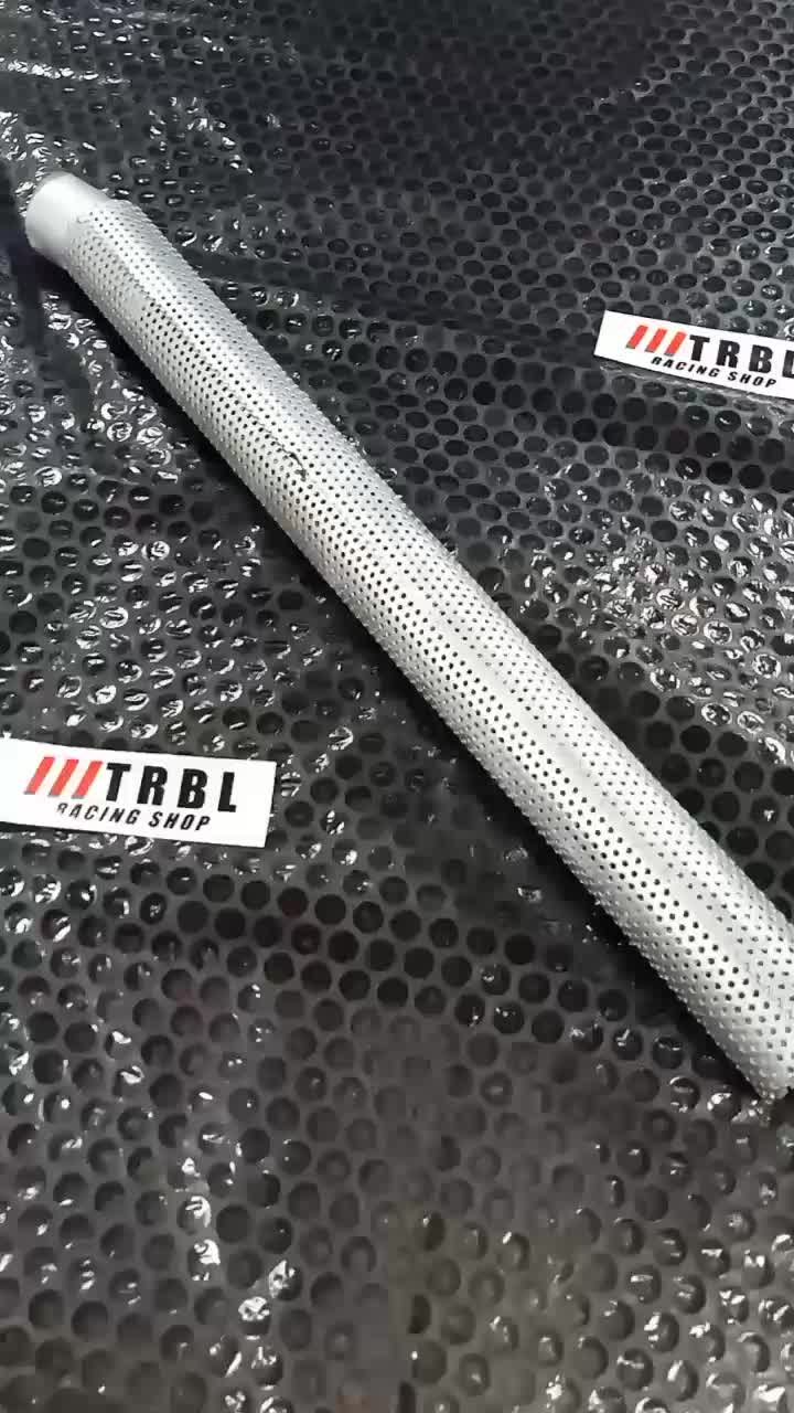 Saringan Knalpot Copy CMS Peredam Suara Knalpot Racing Inlet 35 Lubang Plat 2 mm