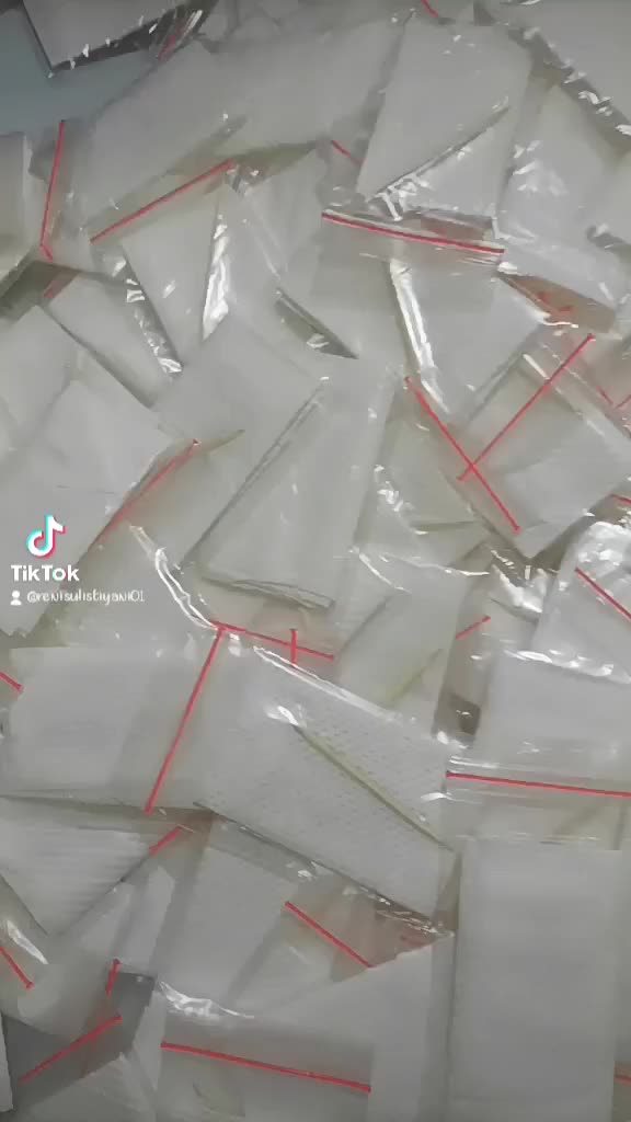 100 pcstissu prasmanan kasar/nikah / tissu makan set tusuk gigi
